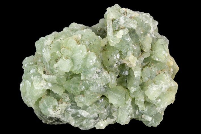 Green Prehnite with Epidote Inclusions - Morocco #127390